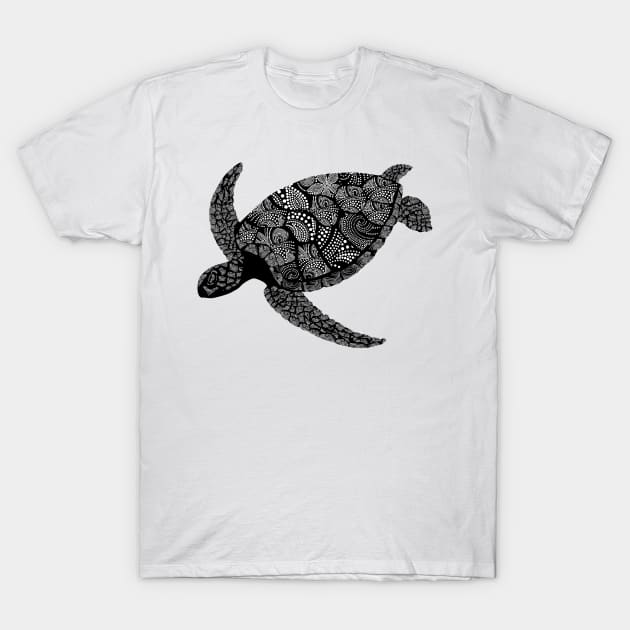 Sea Turtle T-Shirt by JulietLake